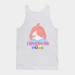 I wanna go home sad clown girl Tank Top